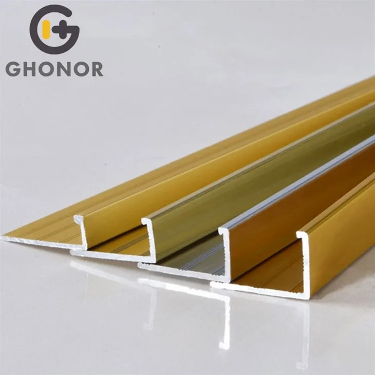 aluminum L edge trim