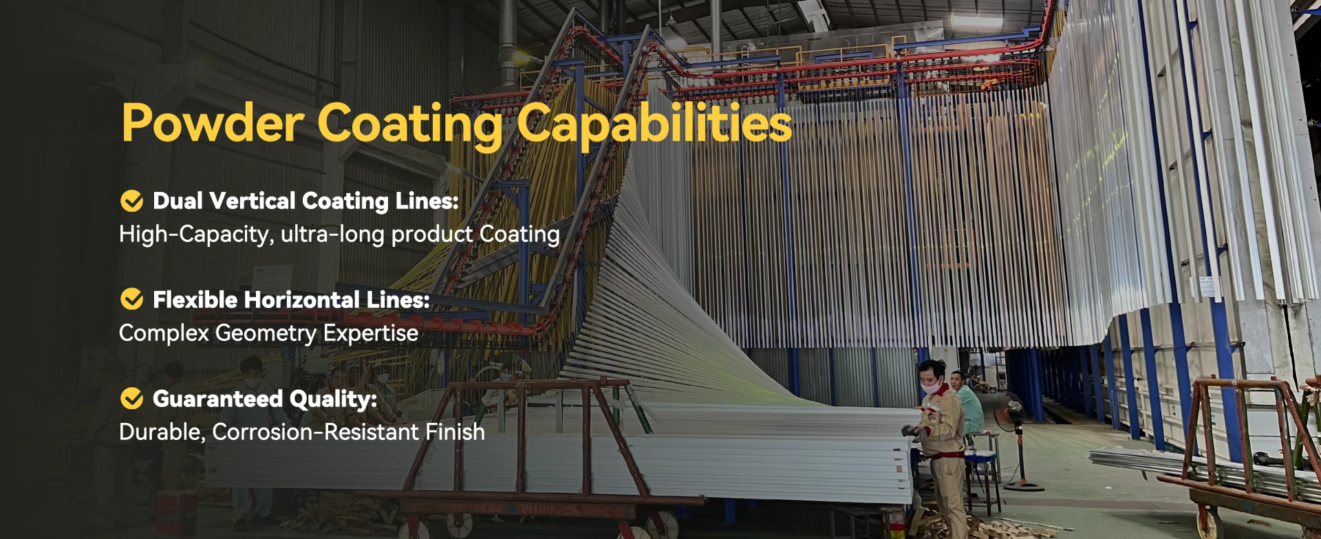 Ghonor powder coating production line